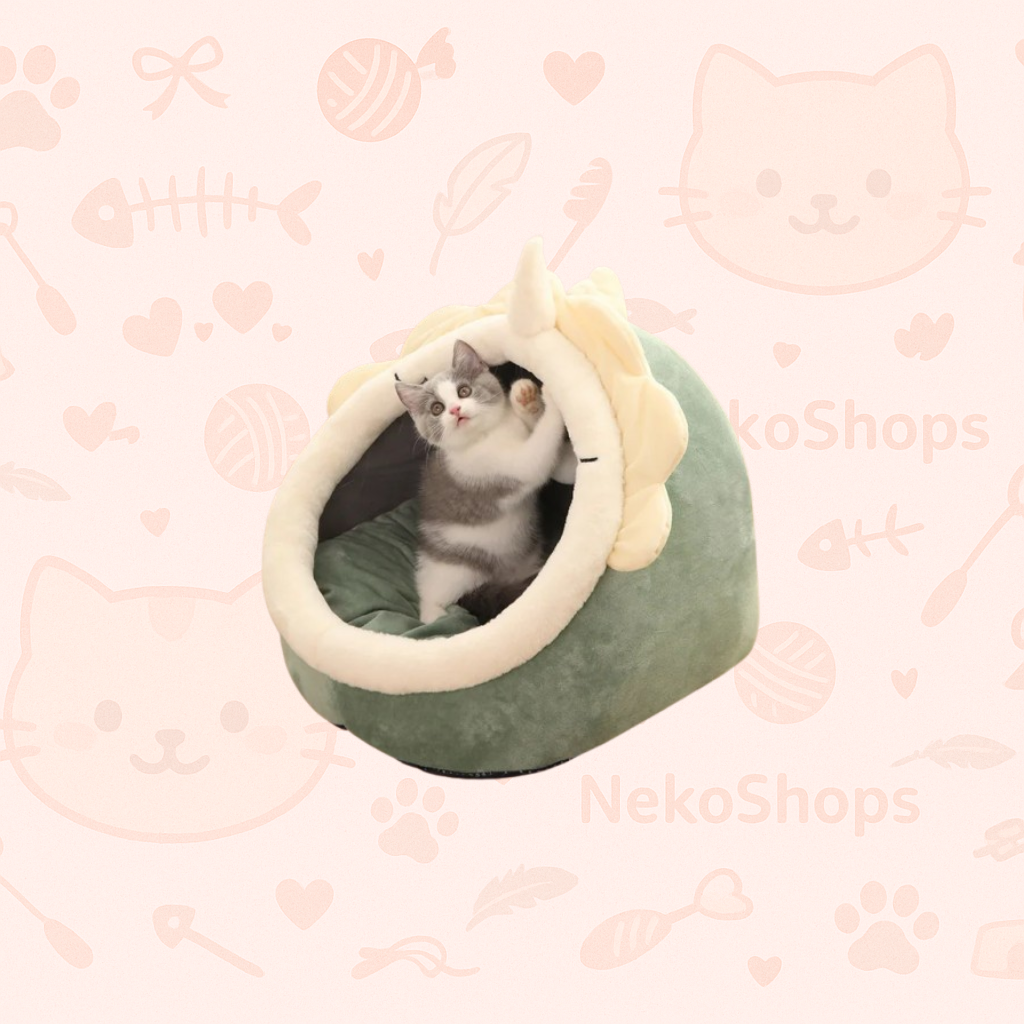 😴 Deep Sleep Cat Bed – Foldable, Removable & Washable
