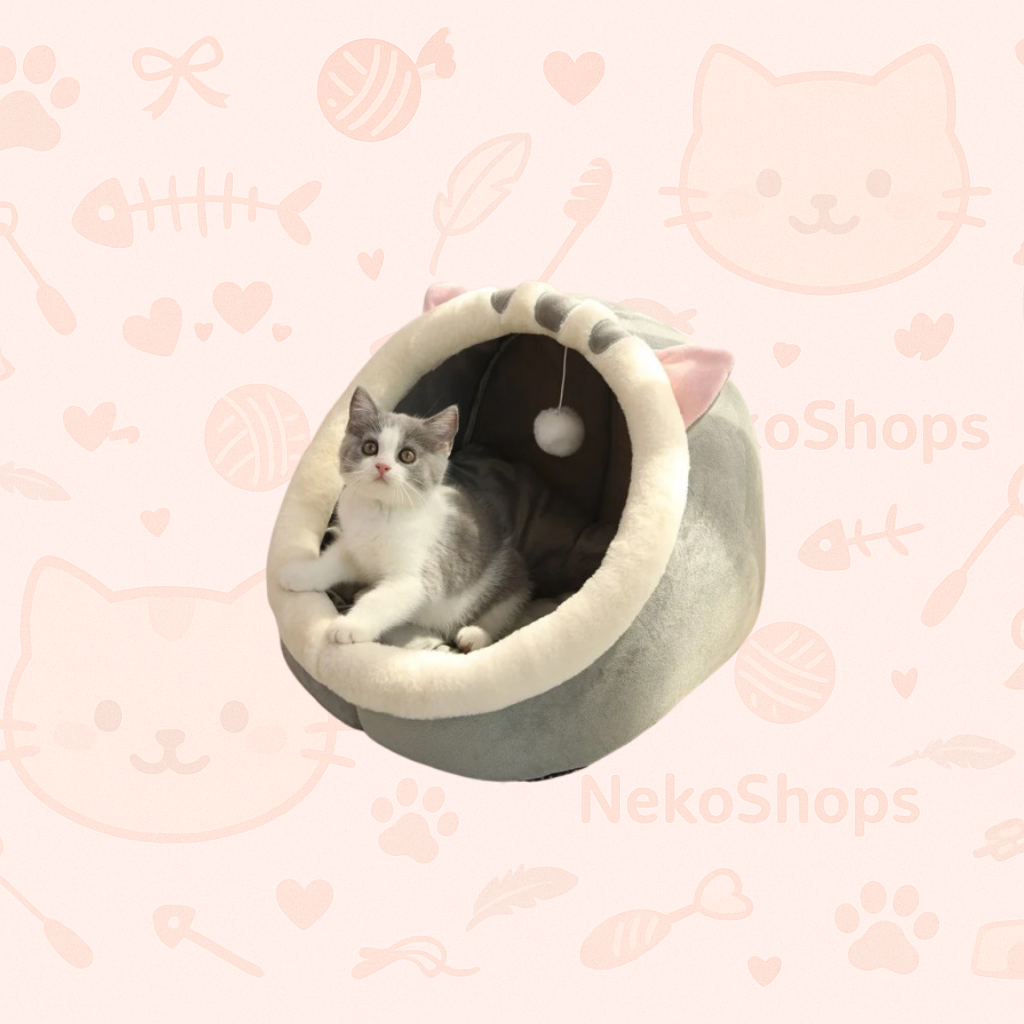 😴 Deep Sleep Cat Bed – Foldable, Removable & Washable