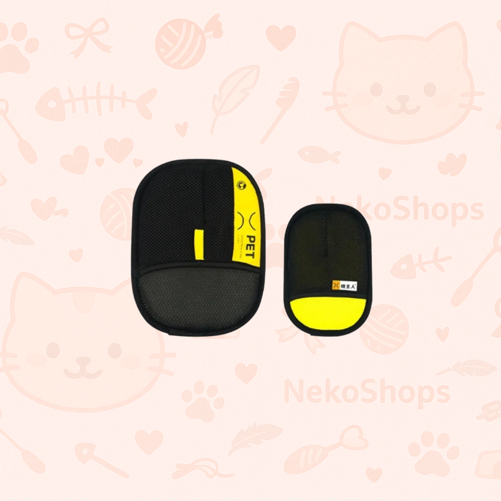 🧤 Pet Hair Remover Electrostatic Gloves – Two-Way Brush for Cats