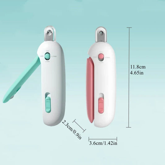 ✂️ Adjustable Pet Nail Trimmer – Professional Cat Grooming Clipper