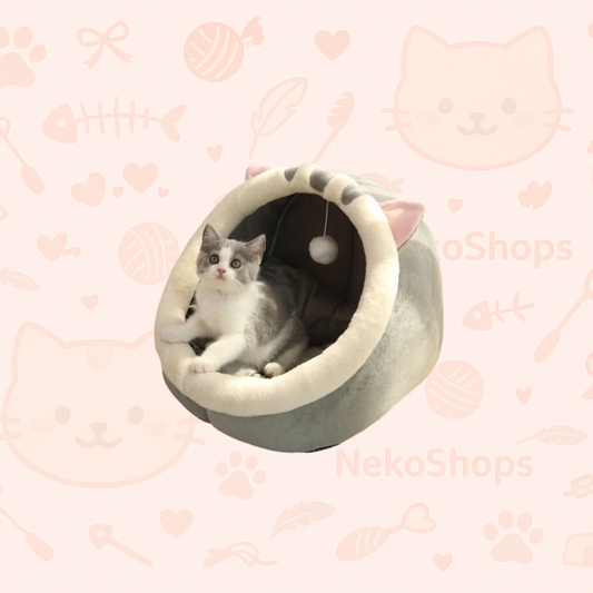😴 Deep Sleep Cat Bed – Foldable, Removable & Washable