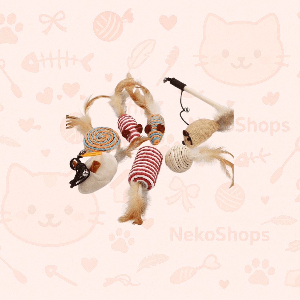 7 interactive mouse toys for cats, eco-friendly, soft, and safe for playful kittens and adult cats.